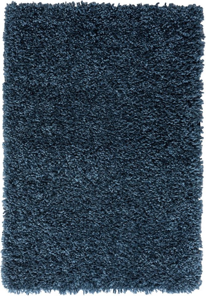 Hochflor-Teppich My Shaggy, Myflair Möbel & Accessoires, rechteckig, Höhe: 37 mm, Shaggy, Uni-Farben, leicht glänzend, Microfaser, extra flauschig von Myflair Möbel & Accessoires