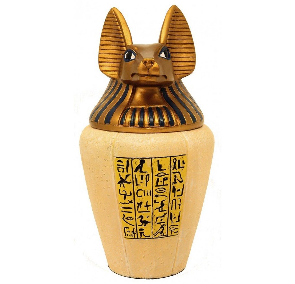 MystiCalls Dekofigur Indoor - Kanopenkrug Anubis von MystiCalls