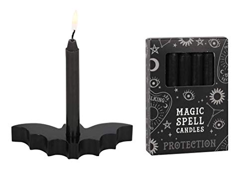 Spell Candle Halter Fledermaus - Wunschkerzen, Hexe, Black Magic, Witchcraft (Protection) von MystiCalls