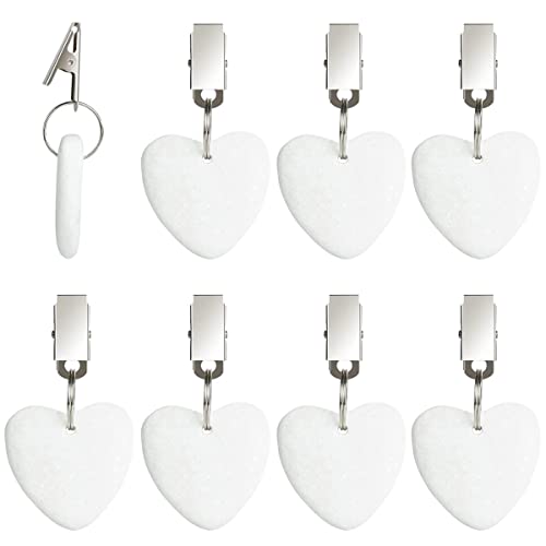 Mnixy BDU2 Heart-shaped marble tablecloth pendant, Acrylic von Mnixy