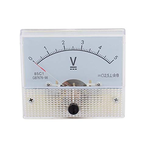 DC 0 – 5 V fein Tuning Dial Panel Analog Voltmeter Klasse 2.5 von N/D