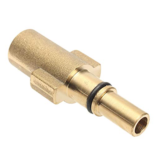 Mnixy ‎A20041703 Außengewinde Hochdruckreiniger Schneeschaum Spritzpistole Adapter Zubehör, Golden von Mnixy