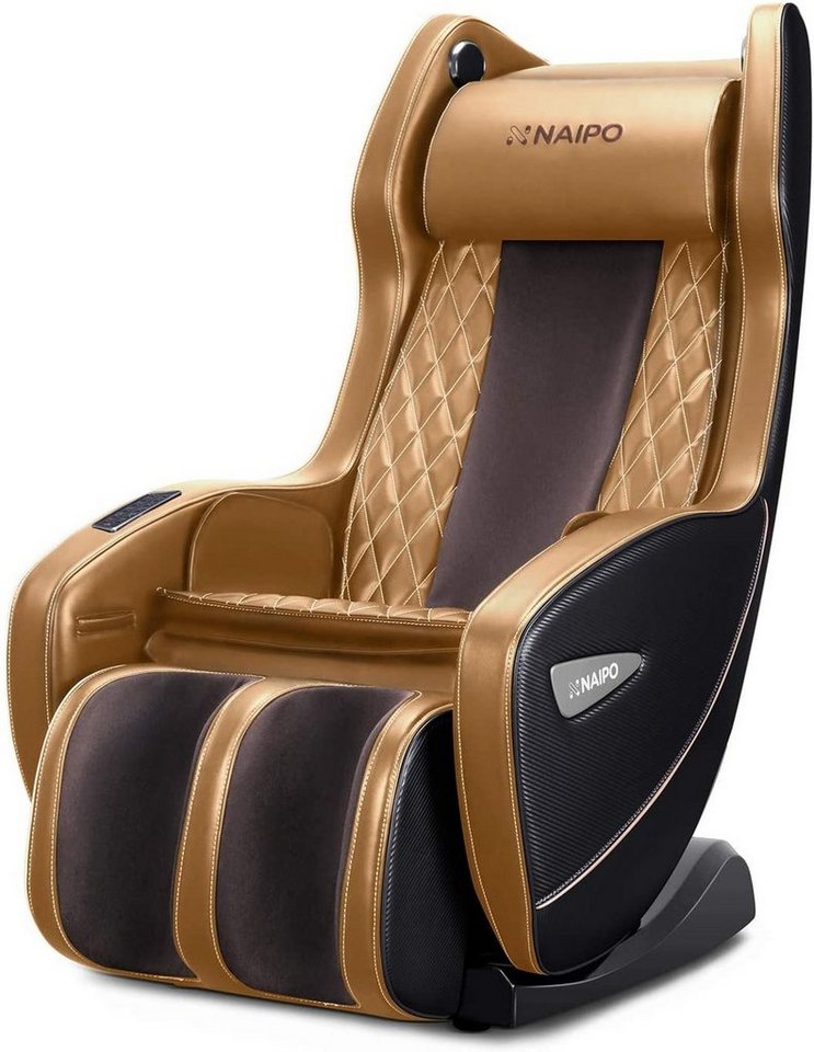 NAIPO Massagesessel, Massagestuhl mit Liegeposition, Bluetooth, Platzsparend von NAIPO