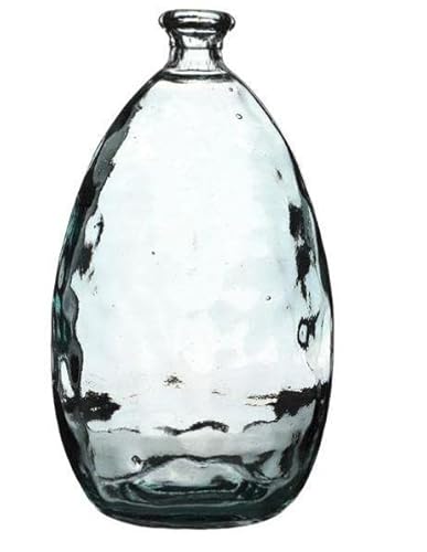 NATURAL LIVING VASE Lou 3,4L AUS RECYCELTEM Glas DURCHM. 17CM X H30CM von NATURAL LIVING