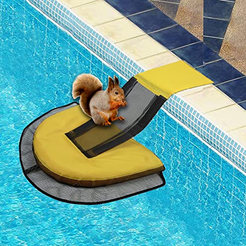 NAUXIU Rettungsrampe Für Pool,tierrettungsrampe Pool,Animal Saving Escape Ramp for Pool,poolfluchtrampe Für Kleintier Swimming, Schwimmendes Tierrettungswerkzeug Für Schwimmbecken, Yellow von NAUXIU