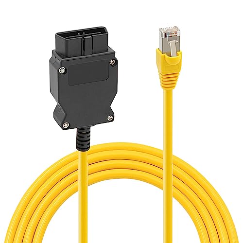 NAVESO Enet OBD2 Kabel, Ethernet Diagnose Interface, Netzwerk Verlängerungskabel Kabel, OBDII ESYS F-Serie Kodierung Kabel von NAVESO
