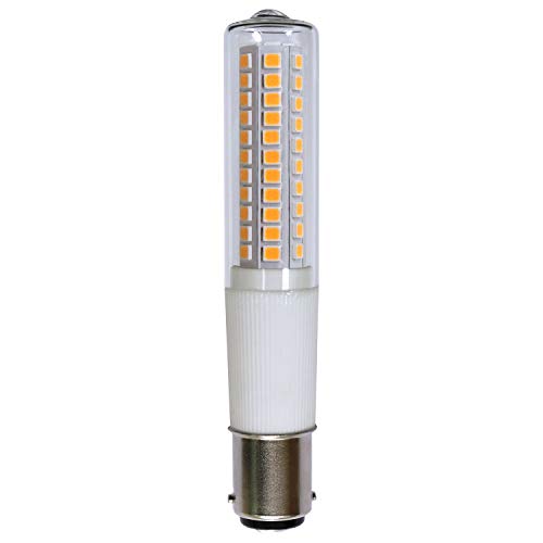 NCC-Licht LED Leuchtmittel Röhre T18 8,5W=80W B15d klar echte 1100lm warmweiß 3000K 360° von NCC-Licht