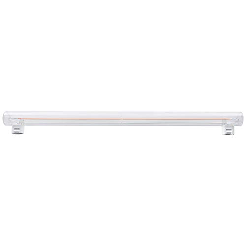 NCC-Licht Linienlampe, LED, 4,8W = 60W S14s 2 Sockel KLAR 50cm Ra>90 extra warmweiß 2200K von NCC-Licht