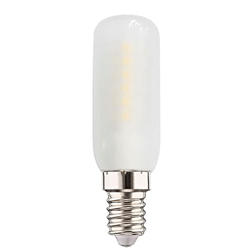 NCC-Licht LED Leuchtmittel Röhre T25 Dunstabzugshaubenlampe 2,5W = 23W E14 matt 220lm warmweiß 2700K 270° von NCC-Licht