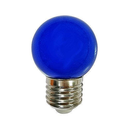 NCC-Licht LED Leuchtmittel Tropfen Kugel 2W E27 360° BLAU von NCC-Licht