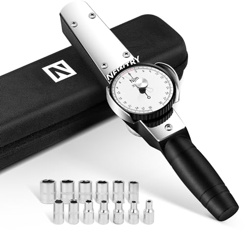 NEWTRY 3-30Nm Drehmomentschlüssel Dynamometer Drehmomentmesser Analog Zeiger Kraftmessgerät von NEWTRY