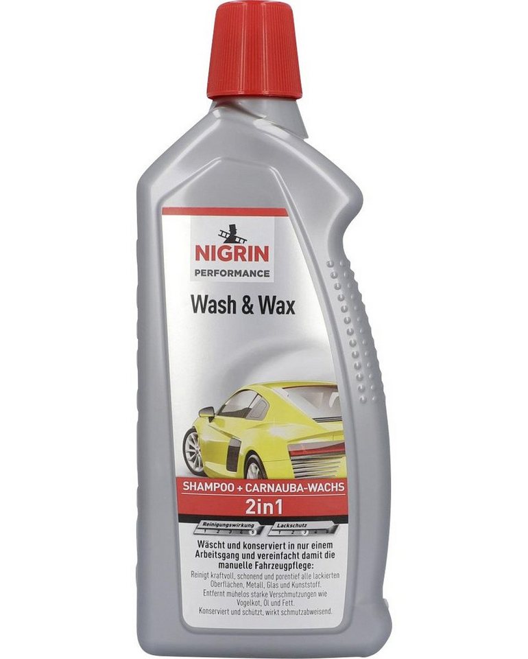 NIGRIN Nigrin Performance Wash + Wax Turbo 1L Autopolitur von NIGRIN