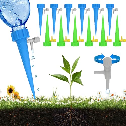 Bewässerungssystem für Zimmer- und Außenpflanzen, 10 Teile, einstellbarer Tropfbewässerung von NJZYBZA