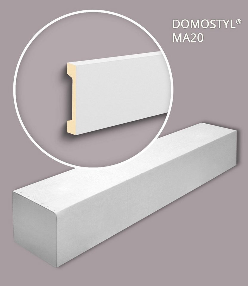 NOËL & MARQUET by nmc Wanddekoobjekt MA20-box (1 Karton SET, 5 St., Fenstersohlbänken Fensterumrandungen Modern), grau, vorgrundiert von NOËL & MARQUET by nmc