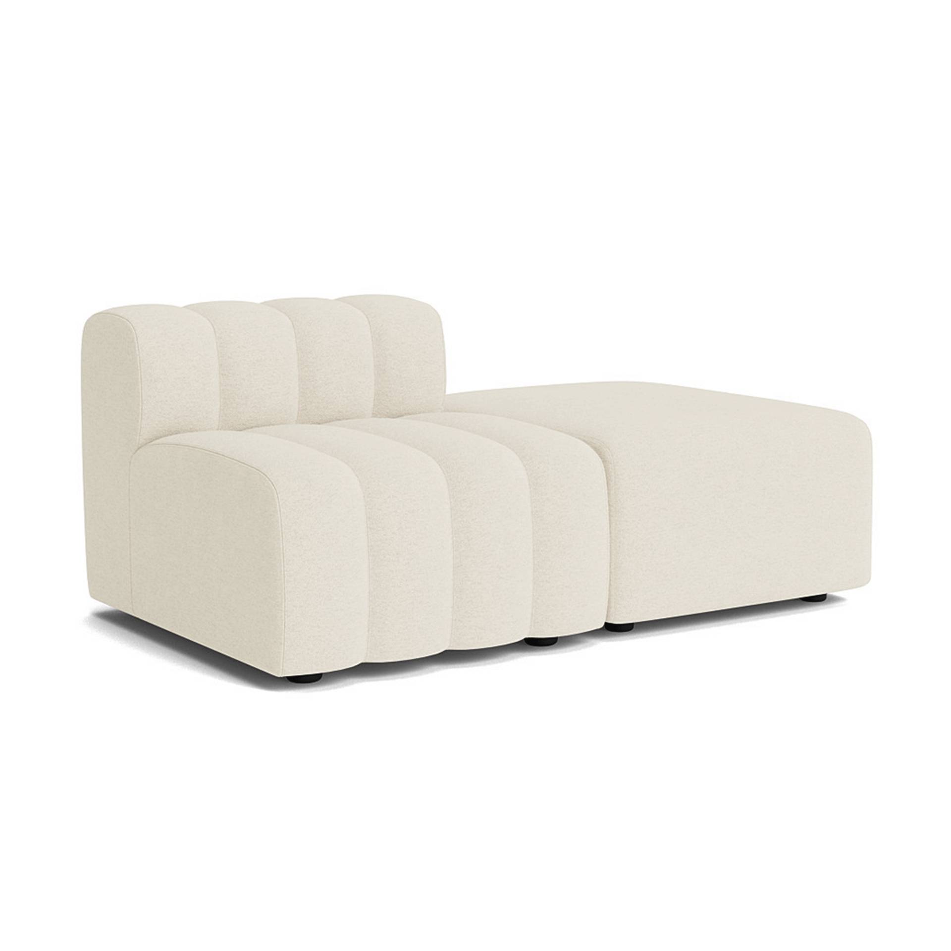 NORR 11 - Studio 2 Modular 2-Sitzer Sofa - cremeweiß/Barnum Col 24/BxHxT 160x73x96cm von NORR 11