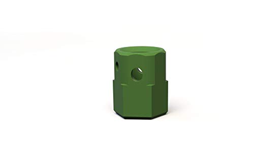 Nuki Adapter für Knaufzylinder: EVVA, CES, Montagevoraussetzung für Nuki Smart Lock auf Knaufzylindern, Adapter für Drehknauf, Zubehör, für elektronisches Türschloss von NUKI