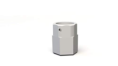 Nuki Adapter für Knaufzylinder: NEMEF, Montagevoraussetzung für Nuki Smart Lock auf Knaufzylindern, Adapter für Drehknauf, Zubehör, für elektronisches Türschloss von NUKI