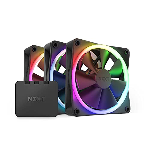 NZXT F120RGB RGB Triple 120mm, Desktop, schwarz von NZXT
