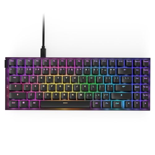 NZXT Function 2 MiniTKL - 2024 Optische Tenkeyless Gamingtastatur | RGB beleuchtet | 8K-Abfragerate | Lineare Opt. Switches | Einstellbare Auslösung | Hot-Swap | Gaming Keyboard | Schwarz US (QWERTY) von NZXT