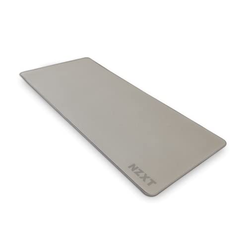 NZXT Mouse Pad MXP700 - MM-MXLSP-GR - 720MM X 300MM - Schmutzabweisende Beschichtung - Reibungsarme Oberfläche - Weiche und Glatte Oberfläche - rutschfeste Gummibasis - Grau von NZXT