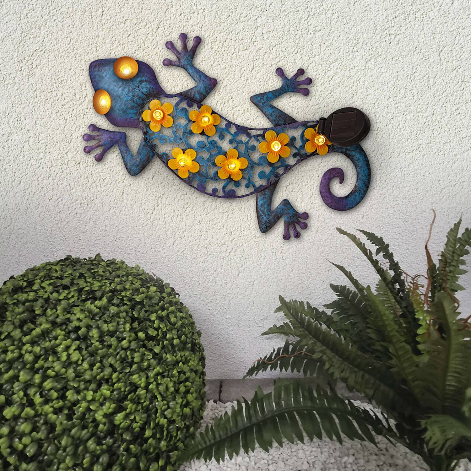 LED-Solarleuchte Gecko von Näve