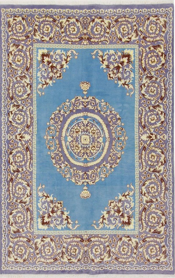 Orientteppich Perserteppich Mashhad 242x161 Handgeknüpft, Nain Trading, Höhe: 1.2 mm von Nain Trading