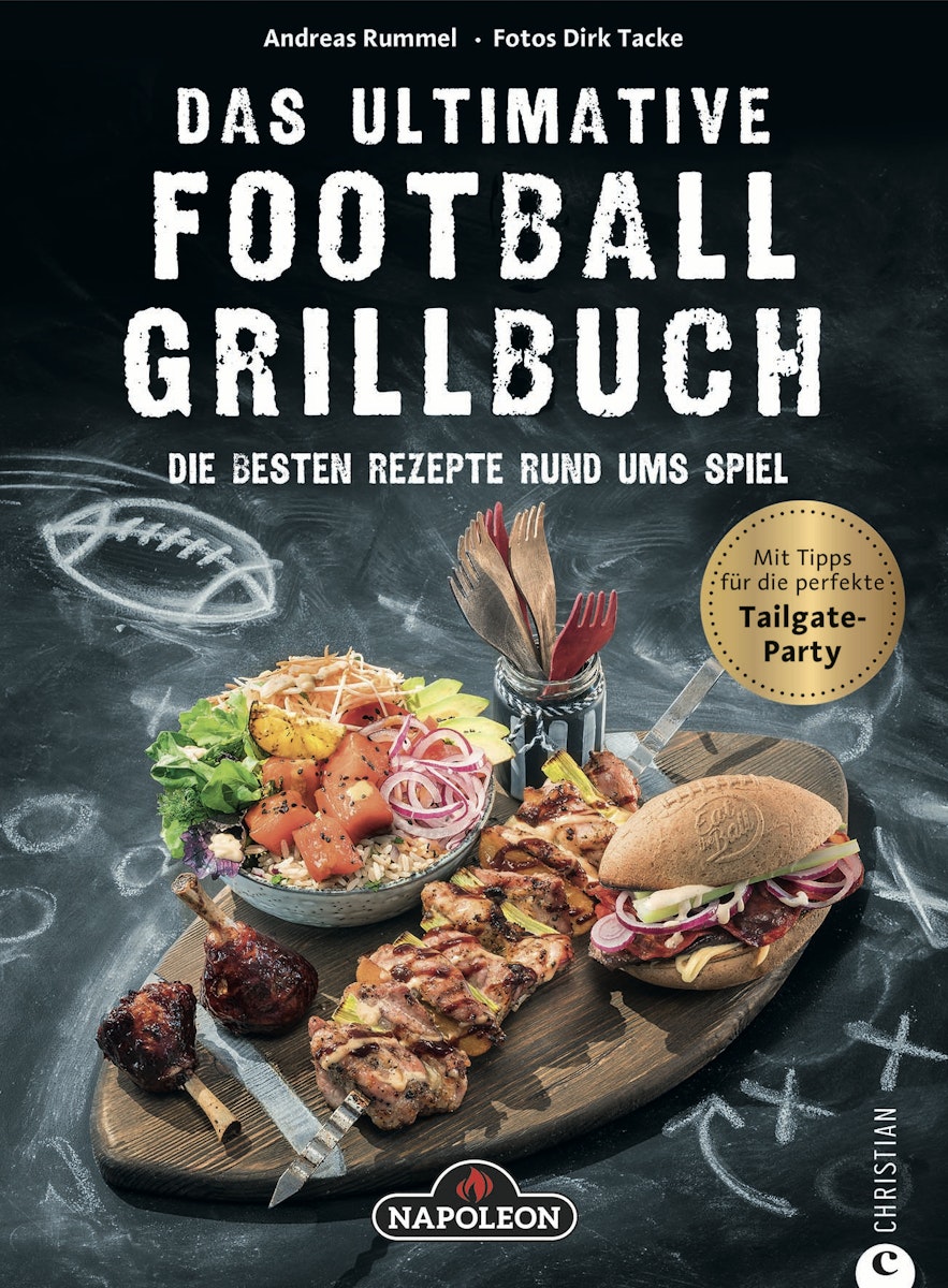 NAPOLEON Grillbuch "Das ultimative Football-Grillbuch" von Napoleon Gourmet Grill
