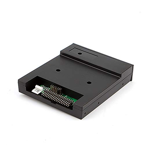 Naroote Diskettenlaufwerk, Schwarzer Diskettenlaufwerk-Emulator, Leichte Integrierte Selbstformatierungsfunktion 3,5 Zoll für Elektronische Orgelmusik-Keyboard von Naroote