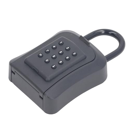 Naroote Sicherheits-Schlüsselkasten, Sechsstelliges Passwort-Zahlenschloss, Langlebig, Wandmontage für den Innen- und Außenbereich (#2) von Naroote