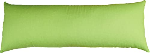 Yoga Bolster Baumwolle ca.60x22cm mit Bio-Dinkelspelz Naturfüllung Dinkel Kissen von NaturGut