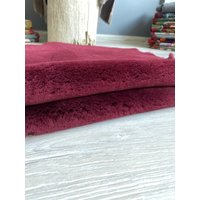 2Er Set Schaffellteppich, Bodenteppich Schaffellbesatz, Bodenteppich Schaffellbespannung, 100X70 cm, 3, 3 X 2, 3 Ft von NaturalSheepskinTR