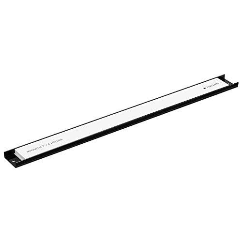 Navaris 1x Werkzeug Magnetleiste 60cm lang - Werkzeughalter Magnetband Wand Leiste Magnethalter - Werkzeughalterungen für Werkstatt - 15kg Traglast von Navaris