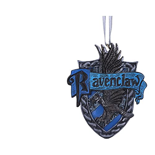 Nemesis Now Harry Potter Ravenclaw Wappen, hängendes Ornament, Blau, 8 cm - Baumschmucksanhänger von Nemesis Now