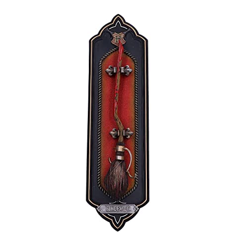 Nemesis Now Offiziell Lizenziertes Harry Potter Firebolt Wandschild, 34,5 cm, Schwarz, Kunststoff, 34.5cm von Nemesis Now