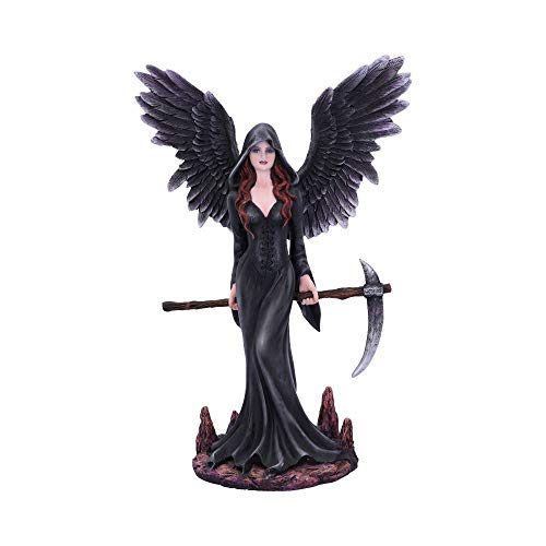 Nemesis Now Take My Soul Gothic Sensenmann mit Sensenfigur, Polyresin, schwarz, 23,5 cm von Nemesis Now