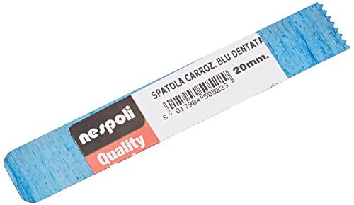 Nespoli N0M1666T02 Karosserie-Spachtel Blau Zahn 20 mm von Nespoli