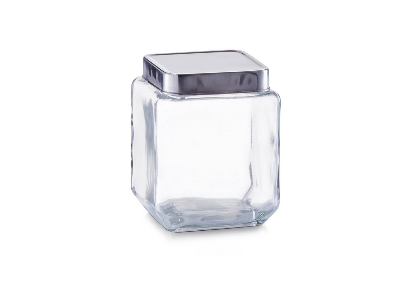Neuetischkultur Vorratsglas Vorratsglas eckig, 14 cm Schraubdeckel, Glas, (Stück, 1-tlg., 1 Vorratsglas), Vorratsgefäß Schraubdeckelglas von Neuetischkultur
