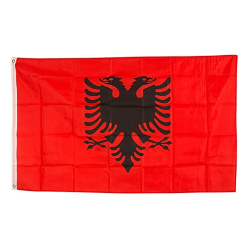 Arbereshe People Flaggen albanische Flagge Bundes und Landgartenflagge Nationaler Schlafsaal auf Polyester Banner hängen von Newin Star