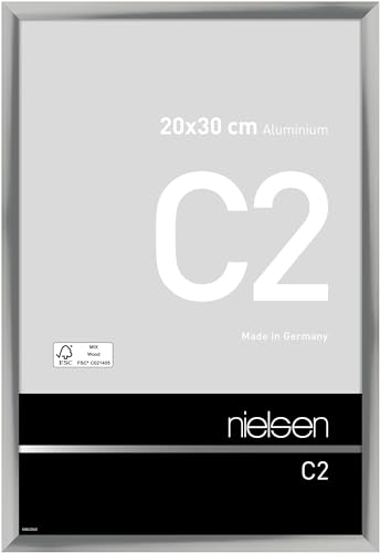 nielsen Aluminium Bilderrahmen C2, 20x30 cm, Silber von nielsen