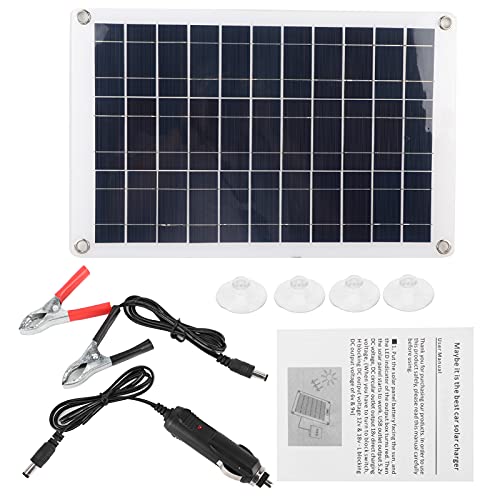 Solarpanel Solarpanel 50W Faltbares Solarpanel Monokristalline Zelle Dual-USB-Ladegerät für das Aufladen im Freien von Autos, Wohnmobilen, Yachten von Nimomo