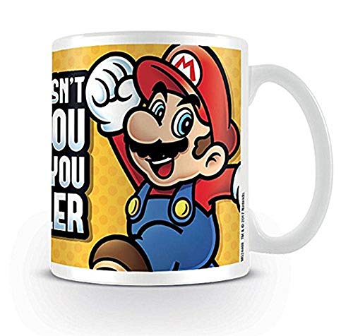 Super Mario Bros - Premium Tasse - Makes You Smaller - Geschenkbox von Nintendo