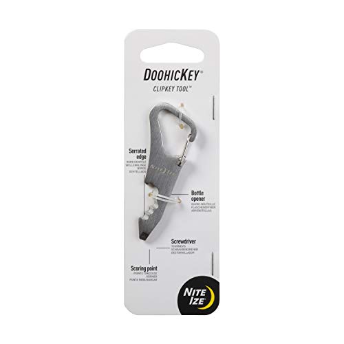 Nite Ize Multi-tool DoohicKey - ClipKey, silber, NI-KMTCK-11-R3 von Nite Ize