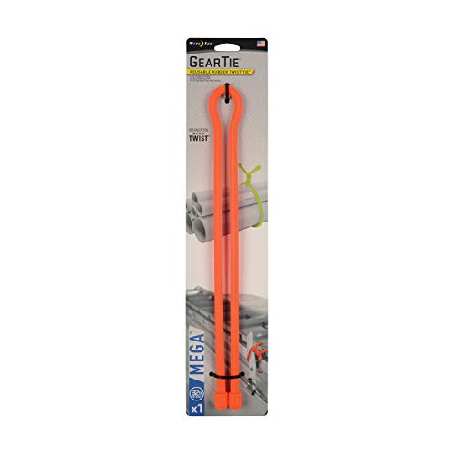 Nite Ize GTM32-31-R3 Gear Mega Twist Krawatte, Orange, 32 Inch (81 cm) von Nite Ize