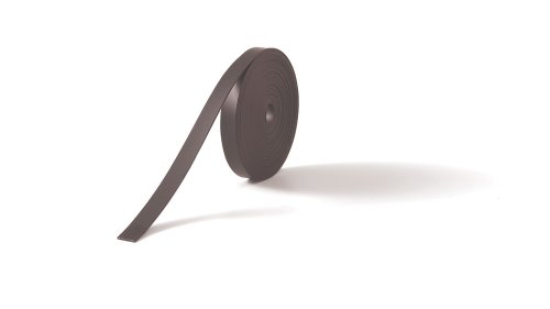 Nobo 1901131 Magnetstreifenband (für Markierungen auf Planungstafeln) 5 m x 10 mm, 1 Stück, schwarz von Nobo