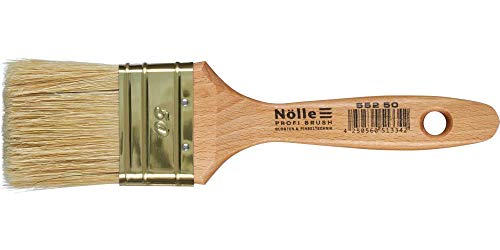 NÖLLE Lackierpinsel 30mm helle Borstenmischung von NÖLLE