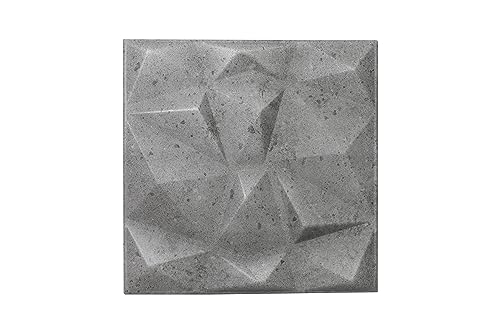 Nord Plus - Wandpaneele aus Styropor 3D Diamond Grau - (12 Stück/3 m2) von Nord Plus