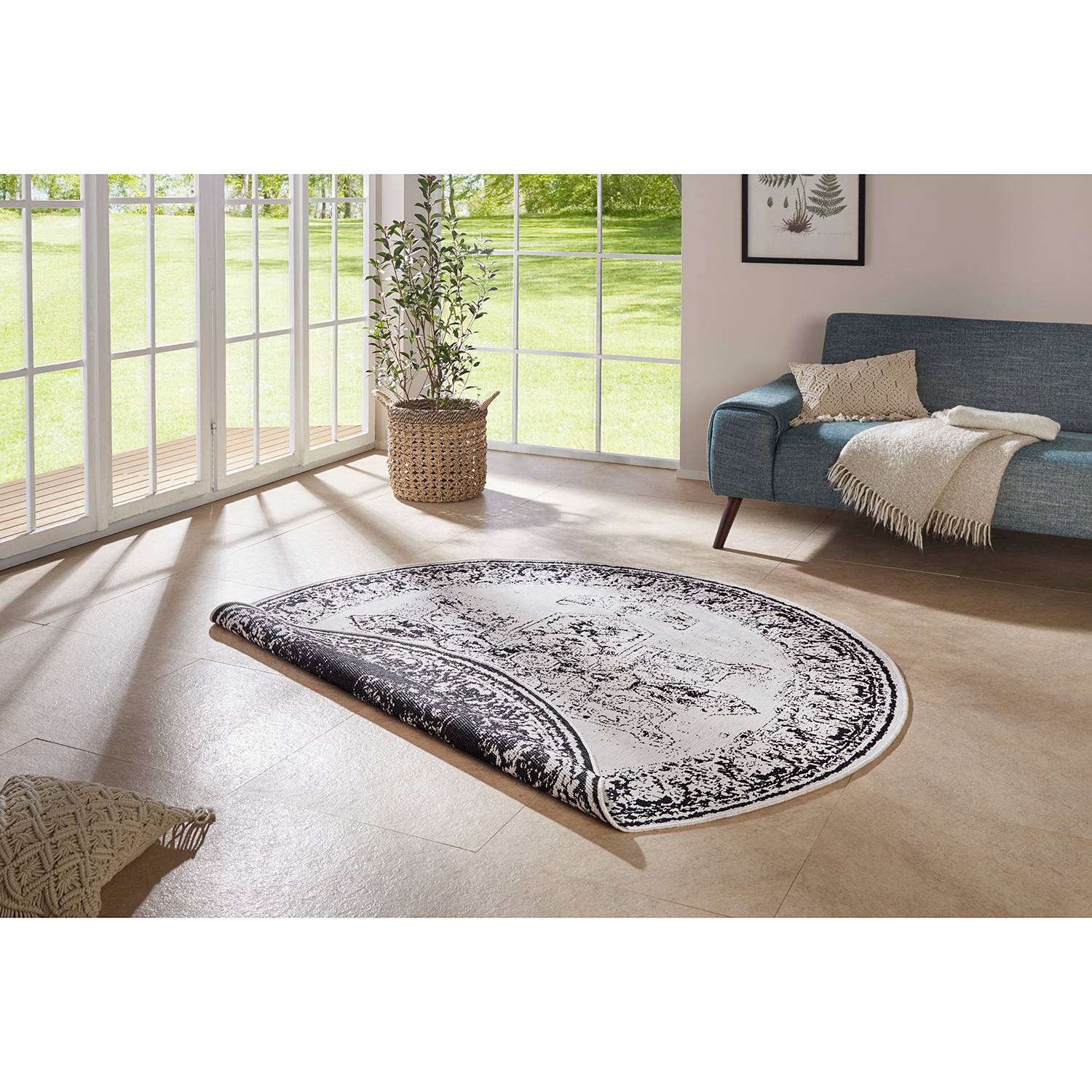 In-/Outdoor Wendeteppich Borbon II von Northrugs