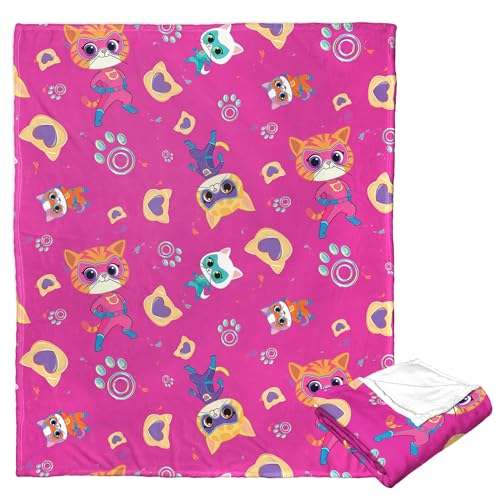 Northwest SuperKitties Silk Touch Überwurfdecke, 127 x 152,4 cm, super Muster von Northwest