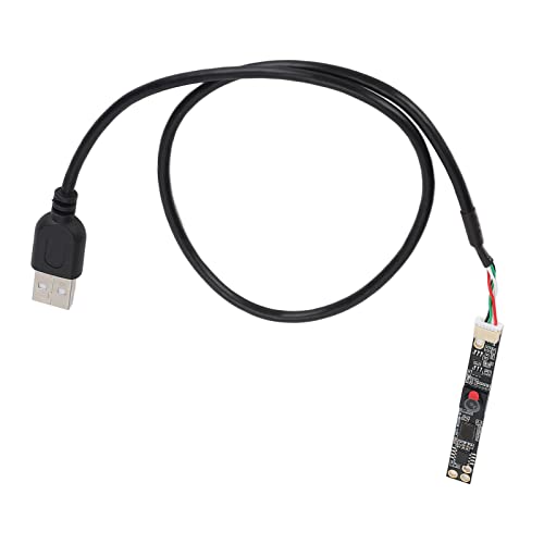 USB 2.0 Webcam-Board, MJPG YUY2 HBVCAM‑NB20231W Kameramodul 66° Sichtfeld mit Kabel für QR-Codes Gates zur Gesichtserkennung von Nunafey