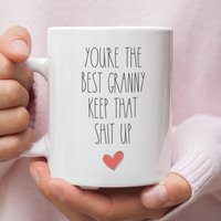 Geschenk Für Oma, Oma Geschenke, Lustiges Geschenk, Tasse, Kaffeebecher, Geschenkidee, Geburtstag Beste von NuurGifts